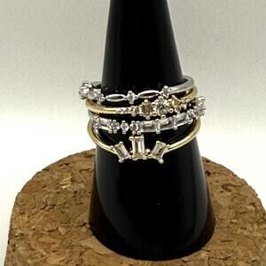 Bomb Party Delicates Stars Breathing Softness into Night STACKABLE rings Size 8